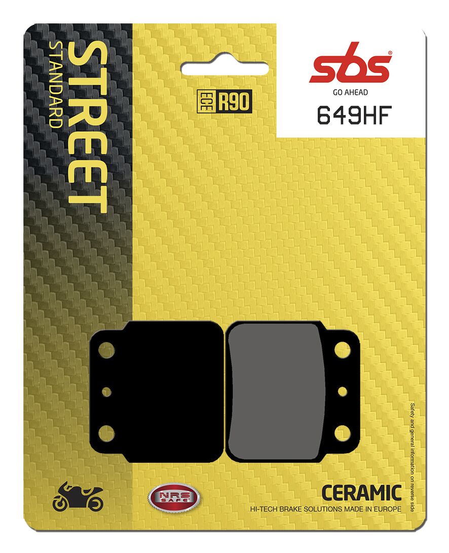 BRAKE PAD CERAMIC STREET