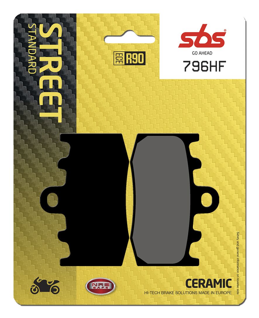 BRAKE PAD CERAMIC STREET