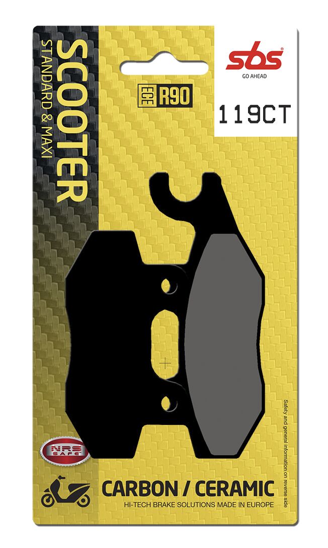 BRAKE PAD CARBON HI-TECH STREET