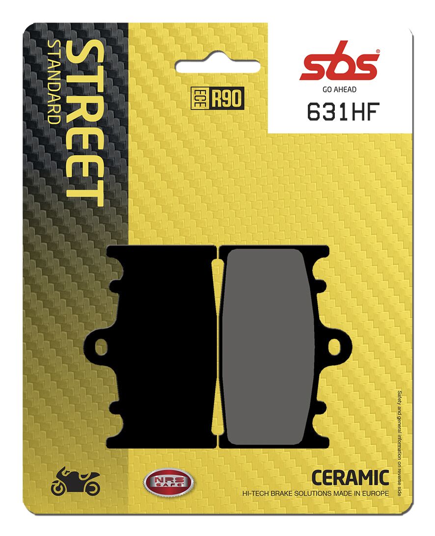 BRAKE PAD CERAMIC STREET