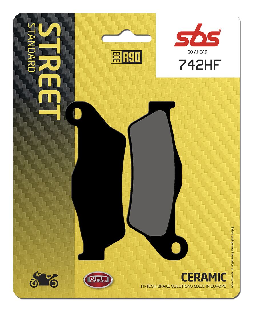 BRAKE PAD CERAMIC STREET