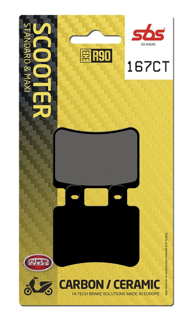 BRAKE PAD CARBON HI-TECH STREET