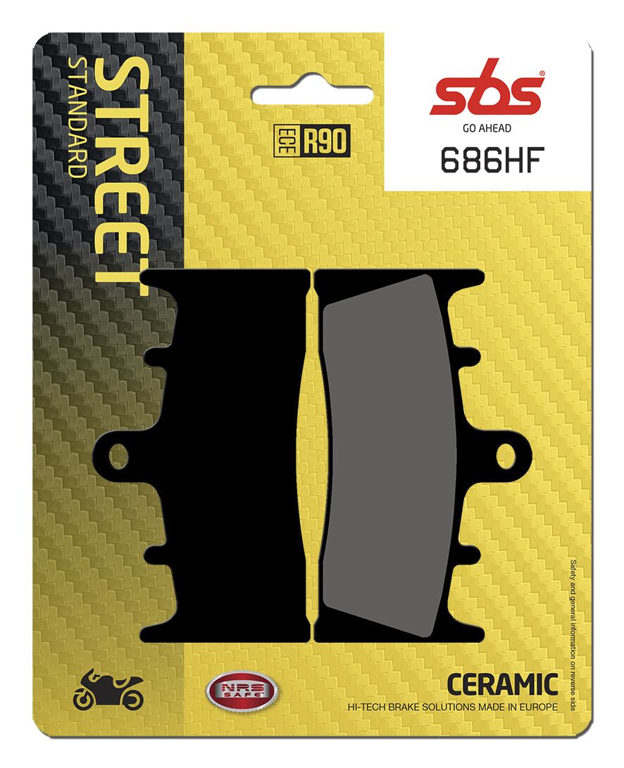 BRAKE PAD CERAMIC STREET