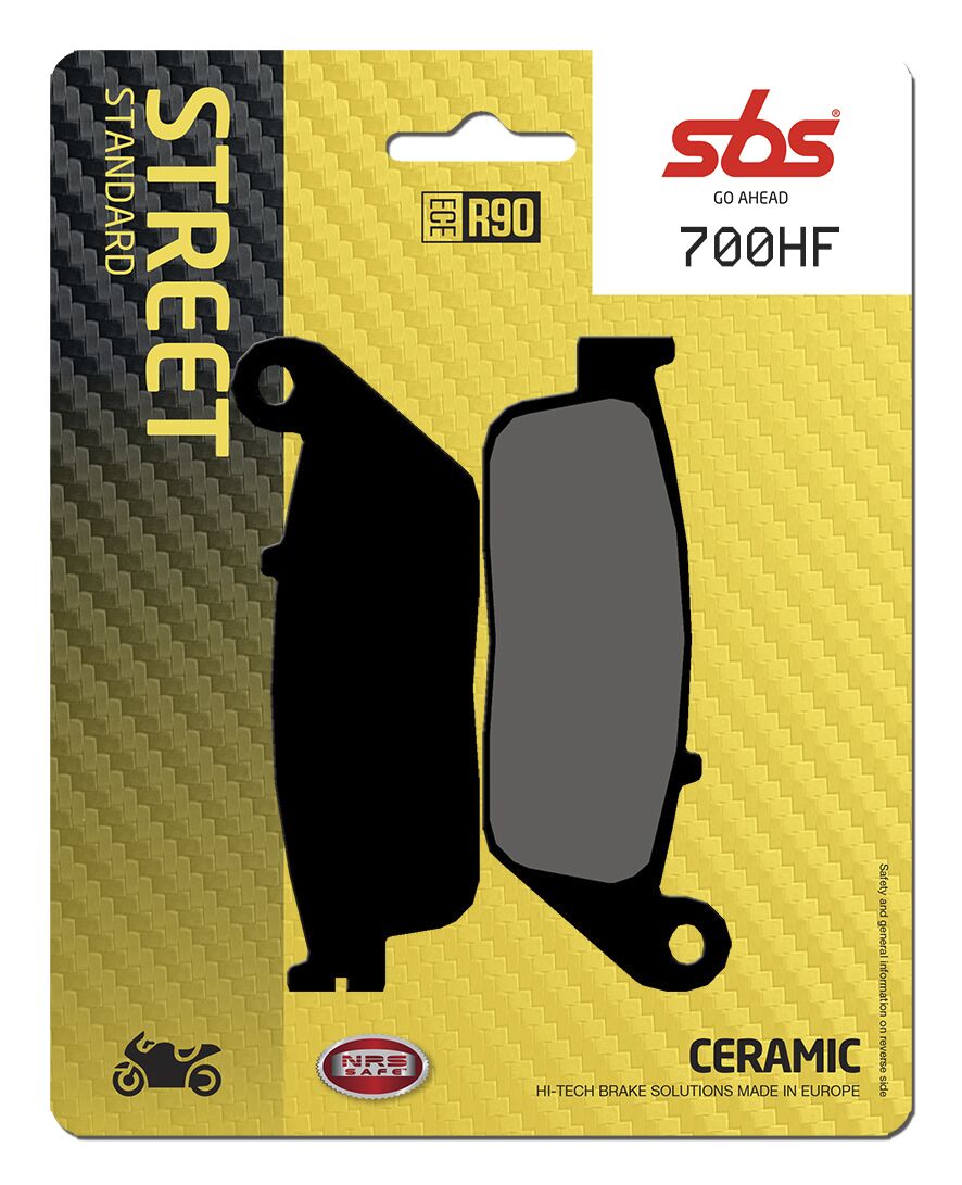 BRAKE PAD CERAMIC STREET