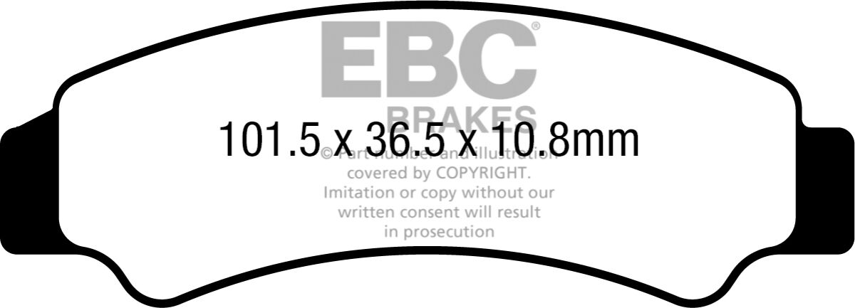 BRAKE PAD TT-SERIES CARBON OFFROAD