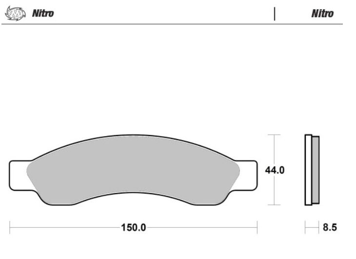 BRAKE PAD NITRO