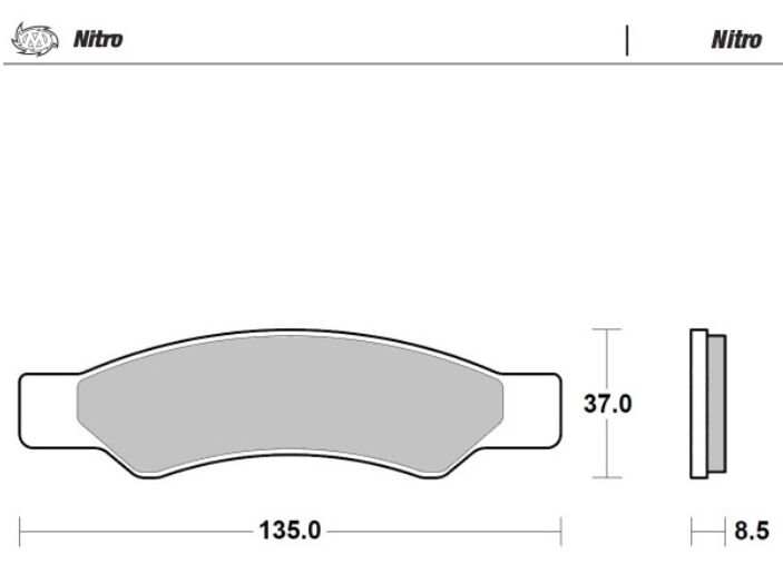 BRAKE PAD NITRO