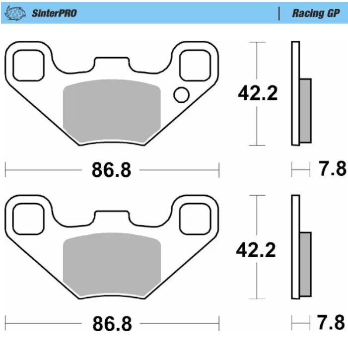 BRAKE PAD RACING GP SINTERPRO OFFROAD
