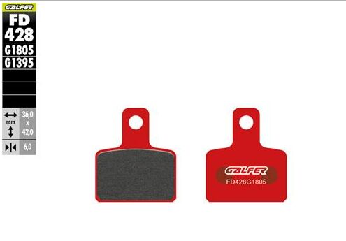 BRAKE PAD SEMI METALLIC