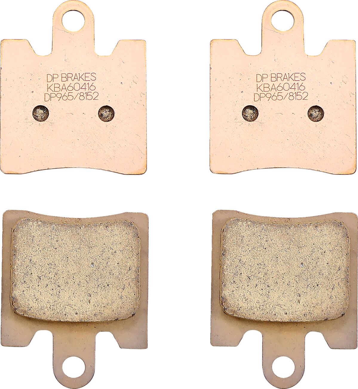 BRAKE PAD DP SINTERED REPLACEMENT STREET TOURING OFF-ROAD/ATV