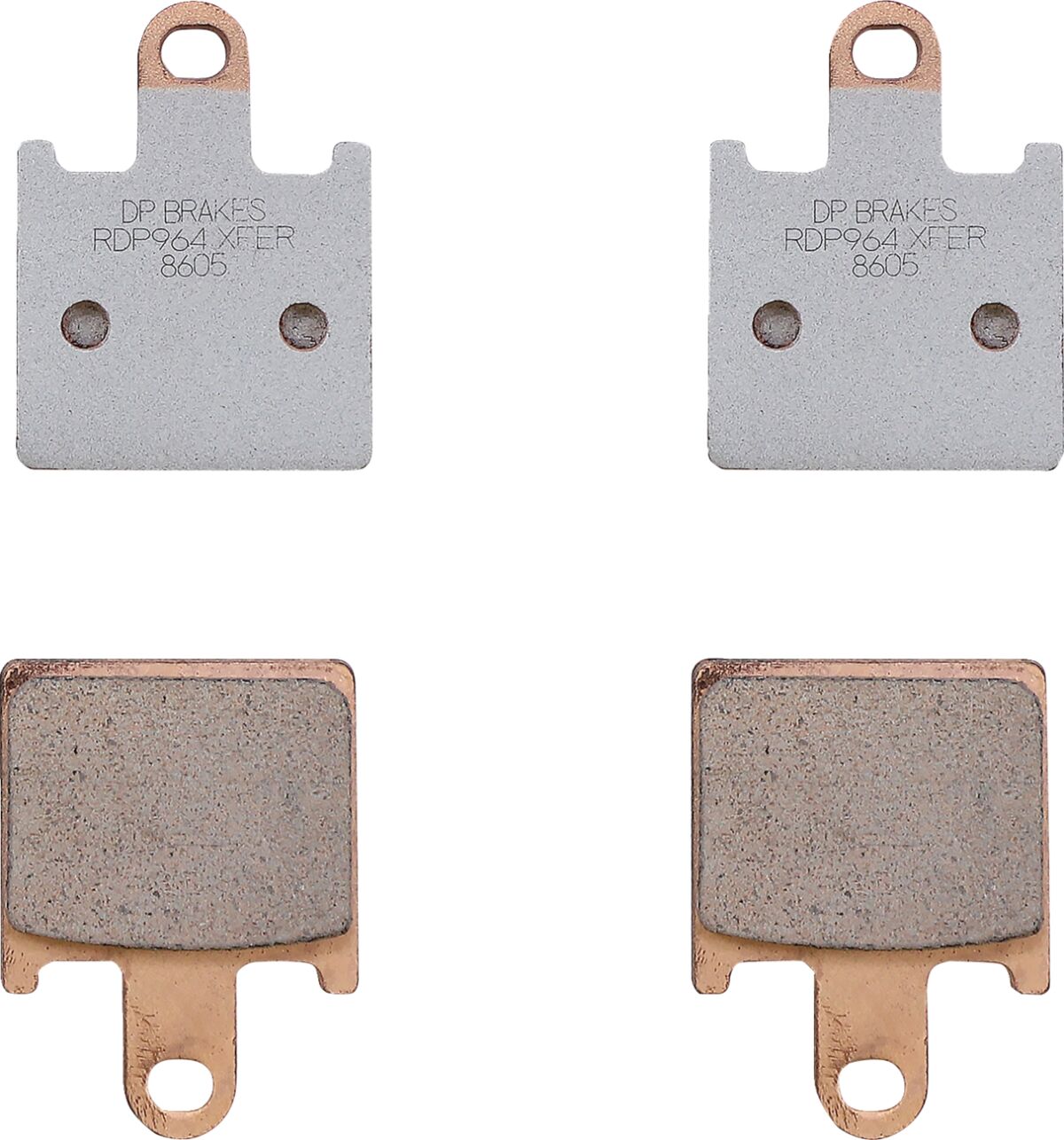 BRAKE PAD RDP X-RACE TITANIUM HIGH FRICTION ROAD-RACING