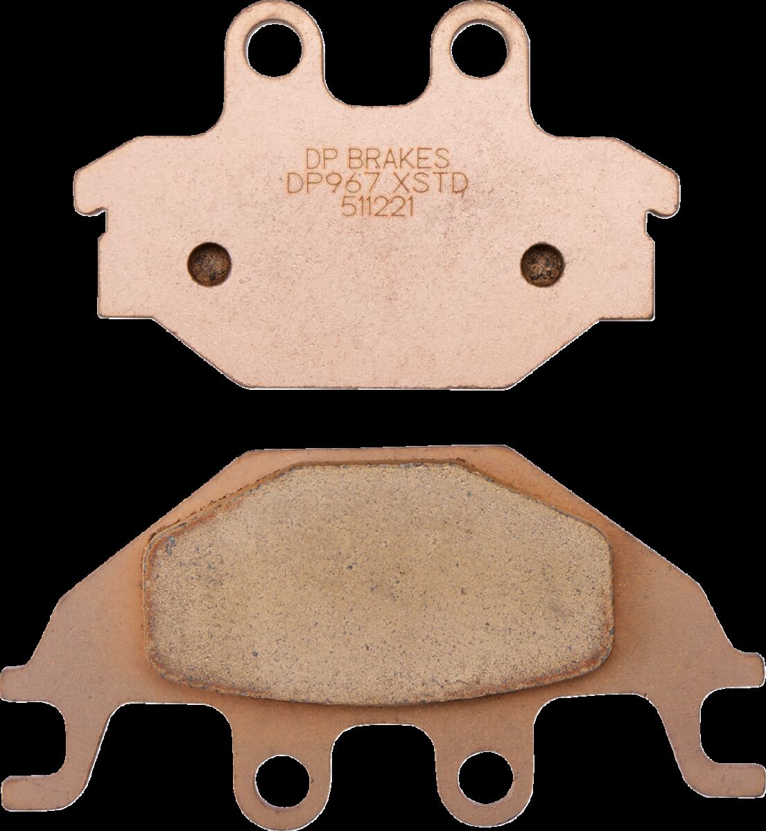 BRAKE PAD DP SINTERED REPLACEMENT STREET TOURING OFF-ROAD/ATV