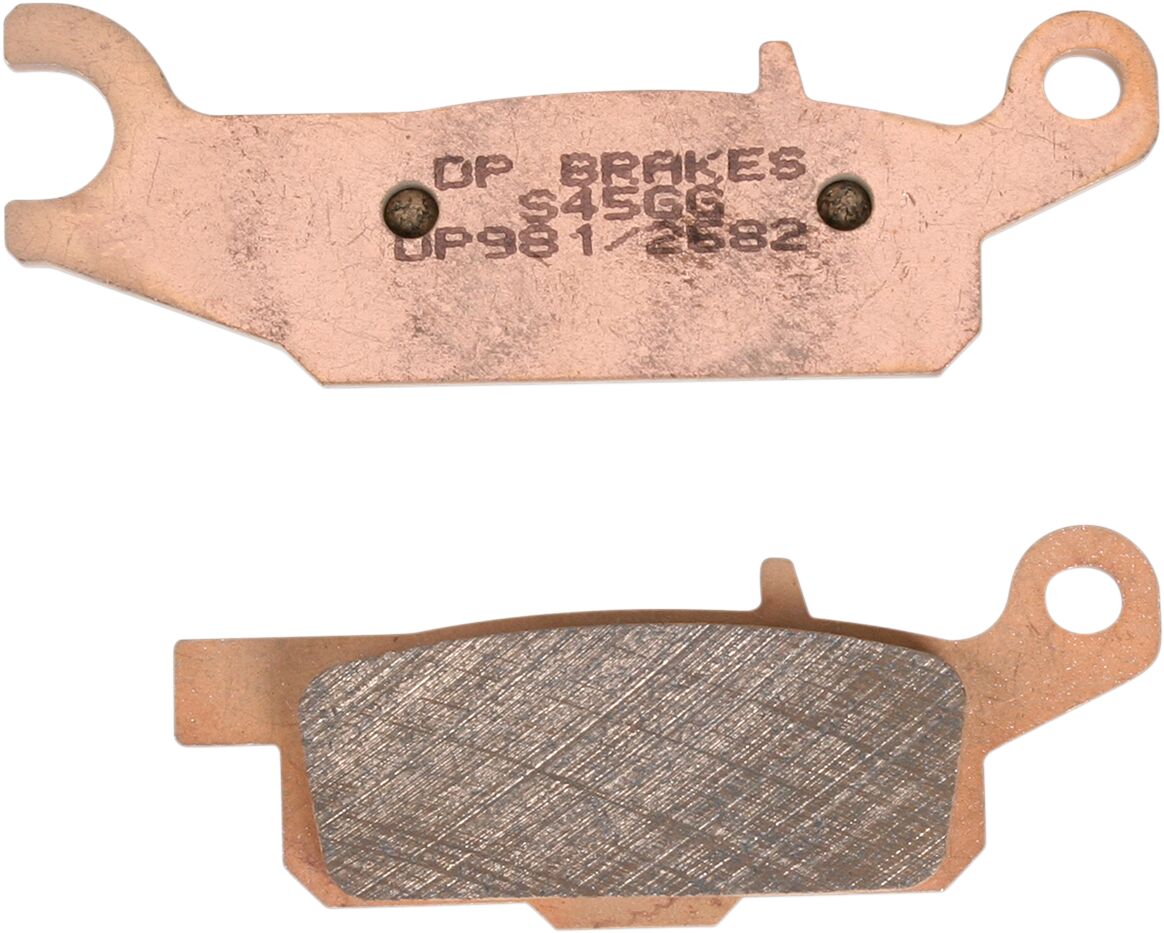 BRAKE PAD DP SINTERED REPLACEMENT STREET TOURING OFF-ROAD/ATV