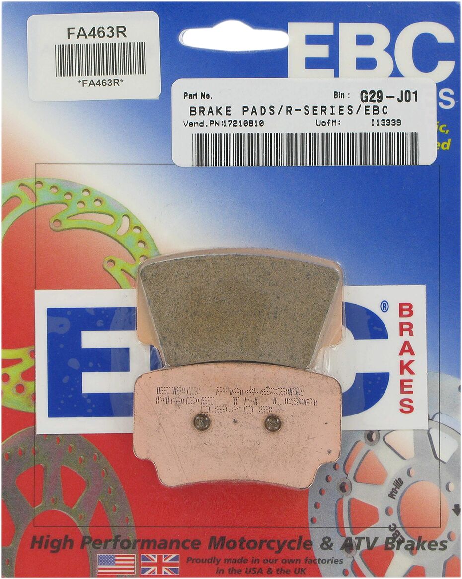 BRAKE PAD FA-R SERIES SINTERED METAL