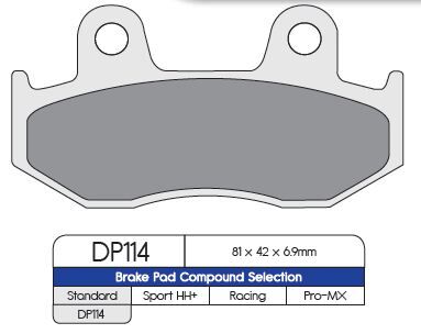 BRAKE PAD STANDARD SINTERED