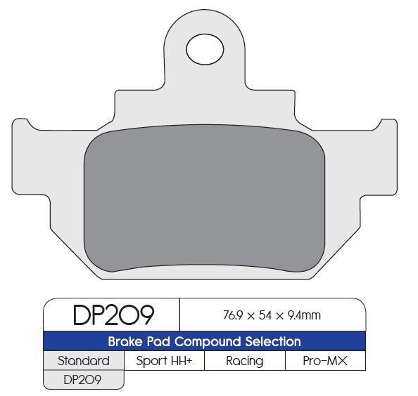BRAKE PAD STANDARD SINTERED