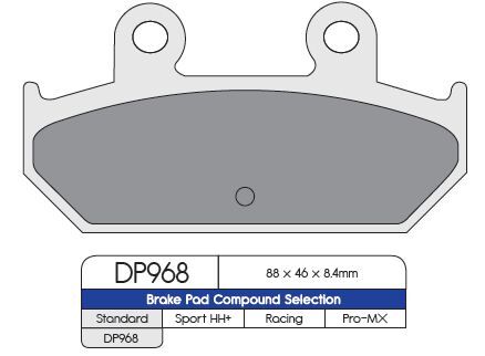 BRAKE PAD STANDARD SINTERED
