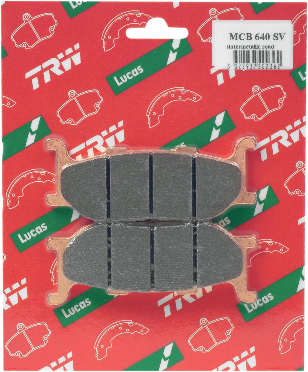 BRAKE PAD SV SINTER PERFORMANCE STREET