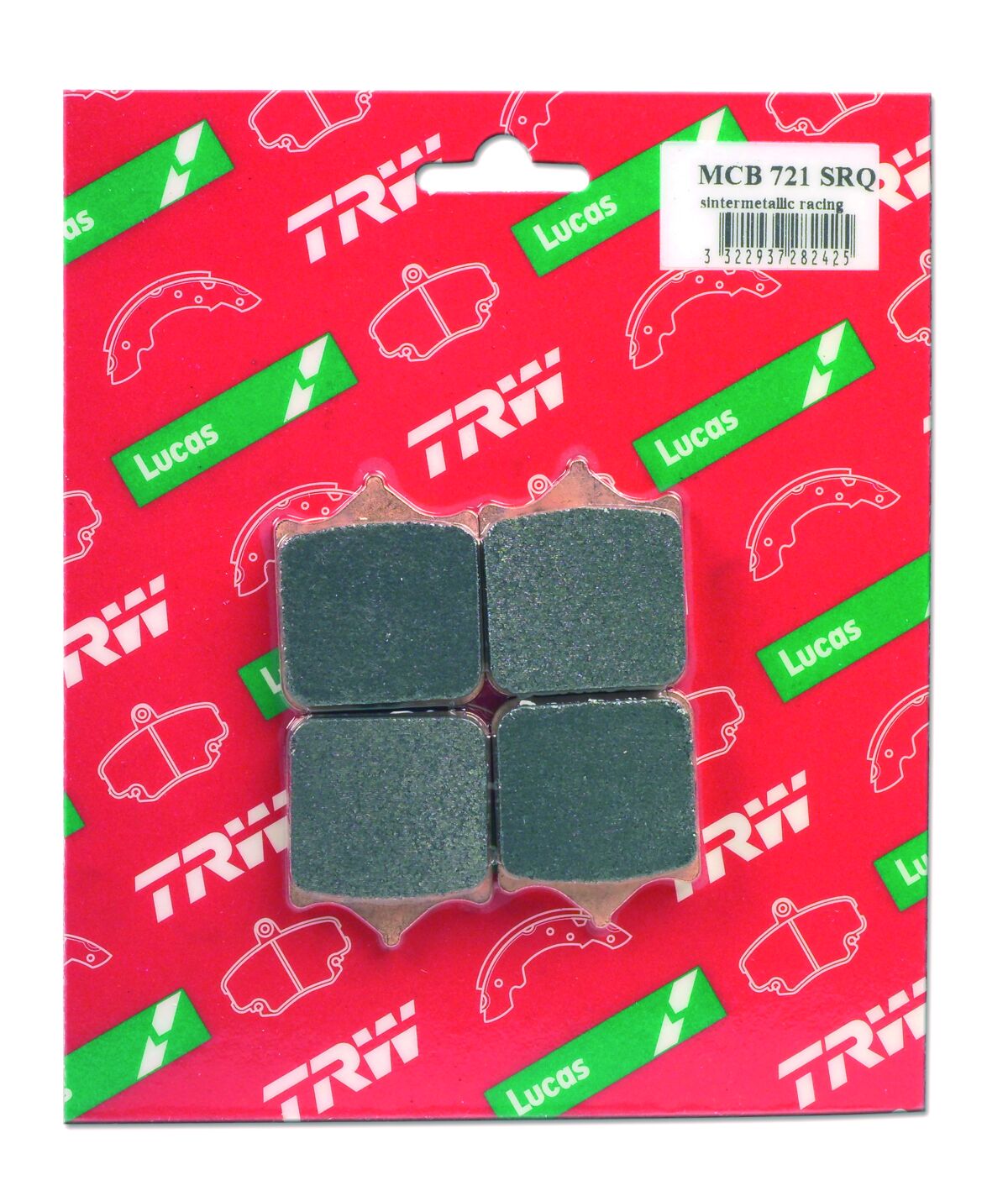 BRAKE PAD SV SINTER PERFORMANCE STREET