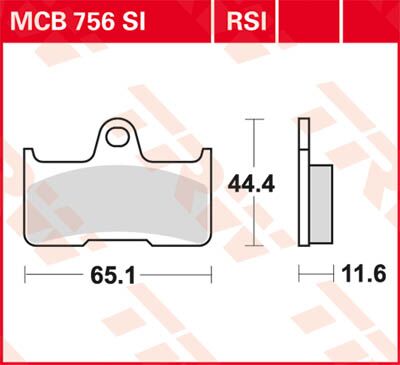 BRAKE PAD SI SINTER OFFROAD