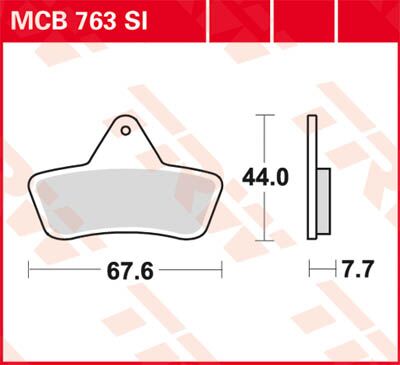 BRAKE PAD SI SINTER OFFROAD