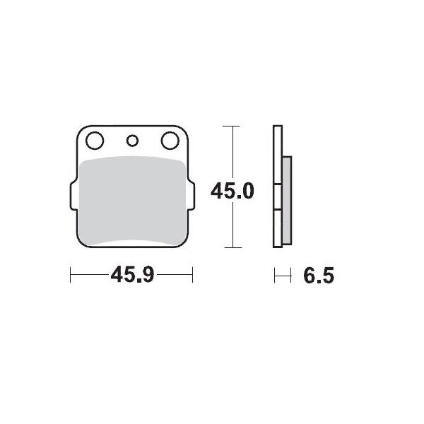BRAKE PAD OFFROAD SINTER PRO RACING GP