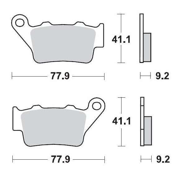 BRAKE PAD OFFROAD SINTER PRO RACING GP