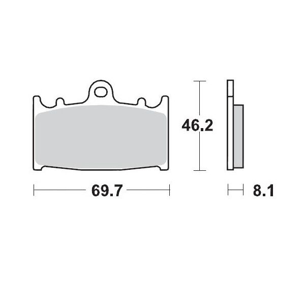 BRAKE PAD OFFROAD SINTER PRO RACING GP