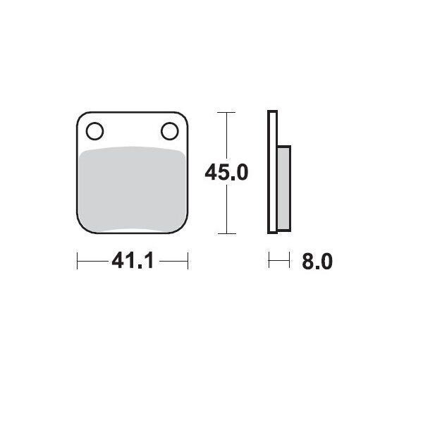BRAKE PAD OFFROAD SINTER PRO RACING