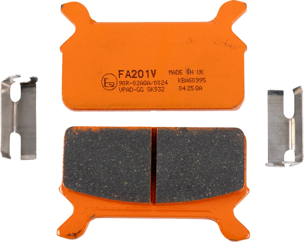 BRAKE PAD FA-V SERIES SINTERED METAL/ORGANIC COMPOUND