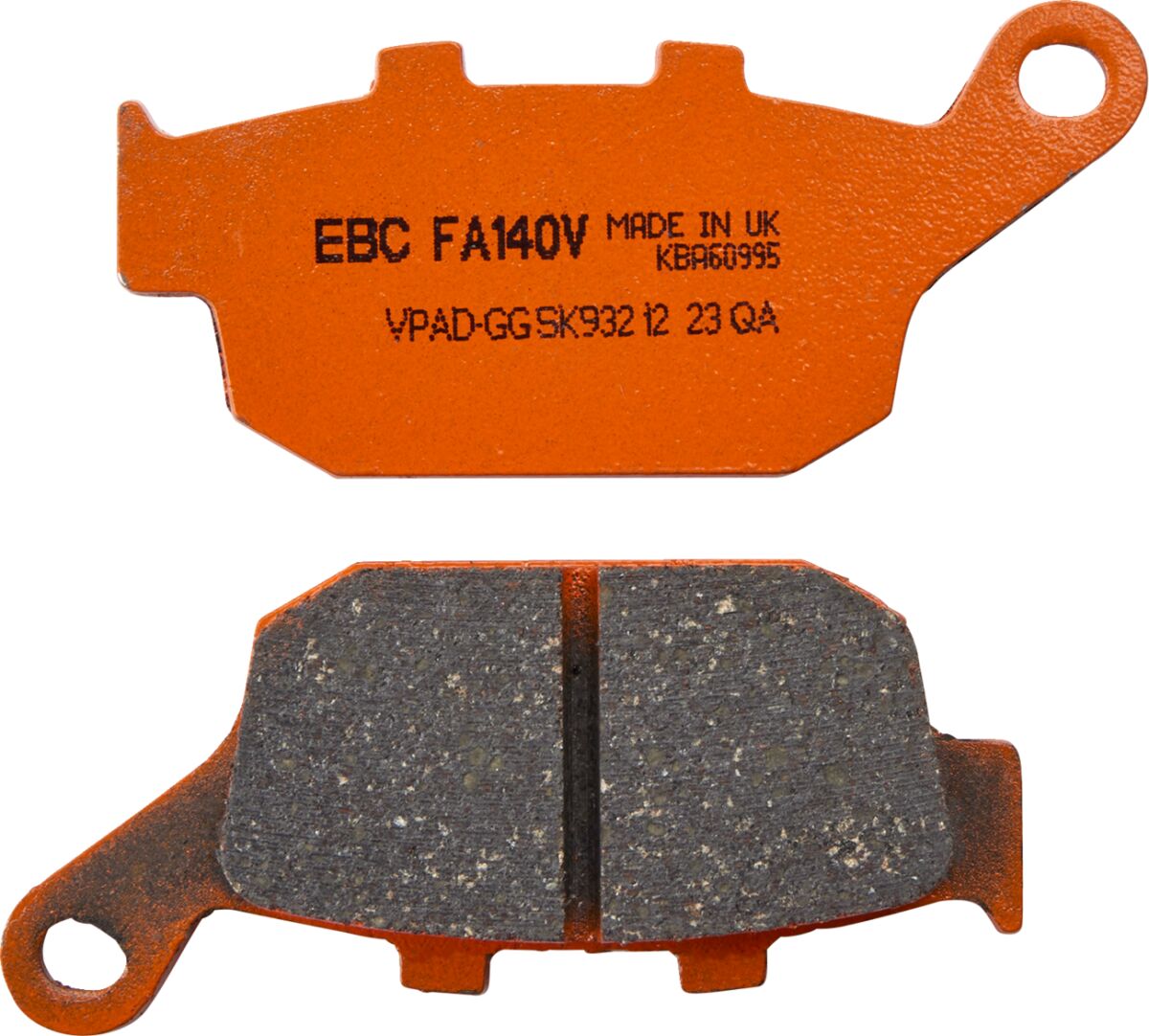 BRAKE PAD FA-V SERIES SINTERED METAL/ORGANIC COMPOUND
