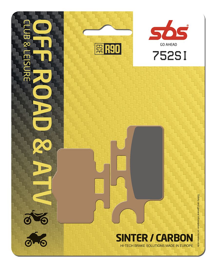 BRAKE PADS SBS 752SI.S