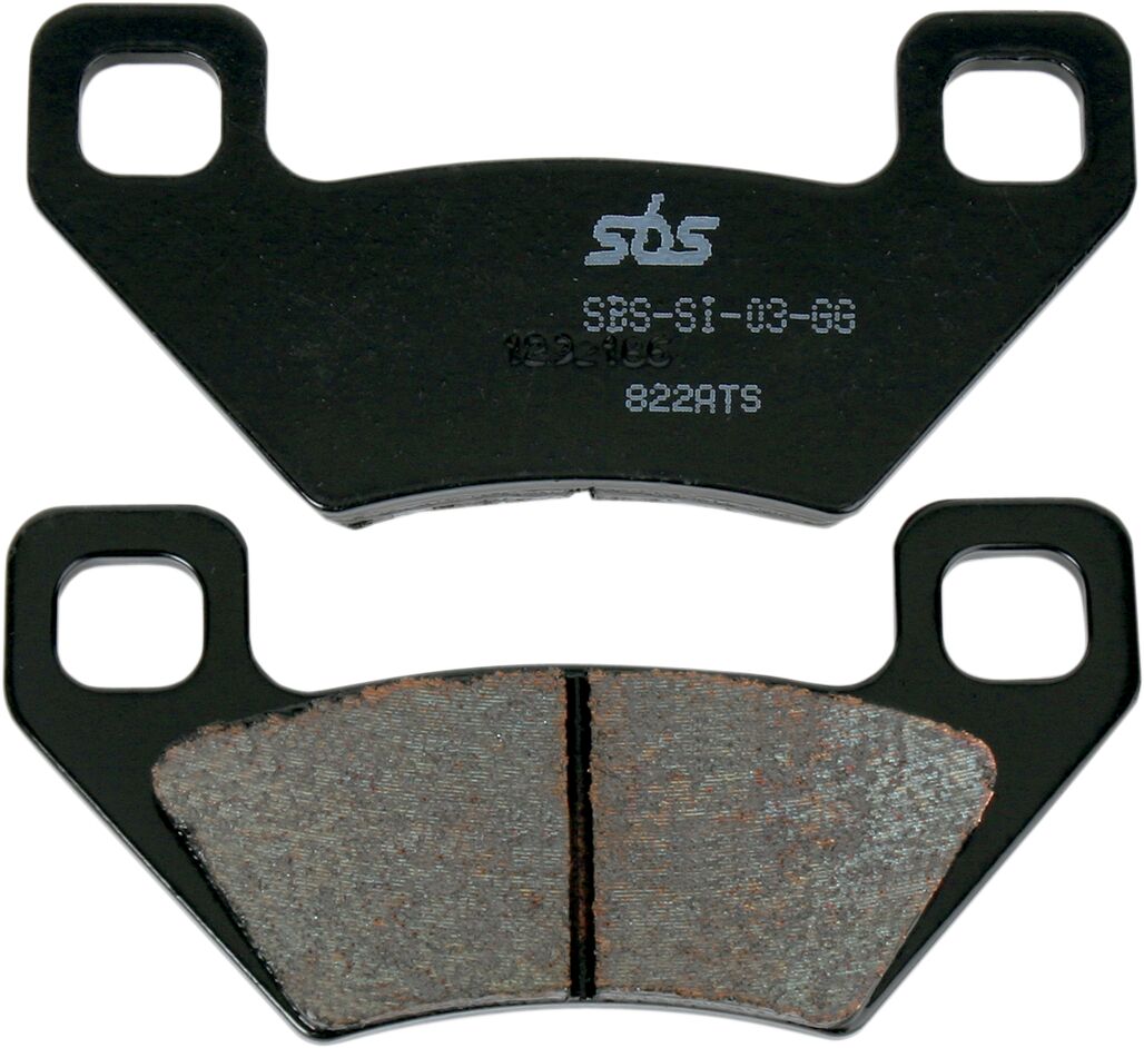 BRAKE PADS SBS 822ATS