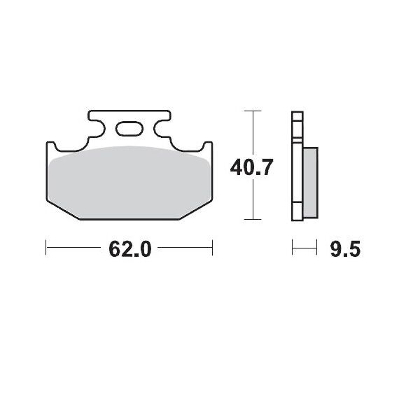 BRAKE PAD OFFROAD SINTER PRO RACING