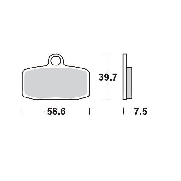 BRAKE PAD OFFROAD SINTER PRO RACING
