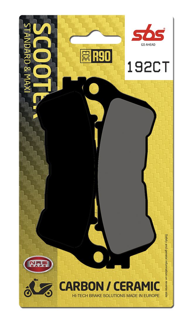 BRAKE PAD SBS 192CT