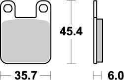 BRAKE PAD OFFROAD NITRO