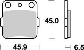 BRAKE PAD OFFROAD NITRO