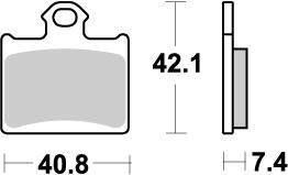 BRAKE PAD OFFROAD NITRO
