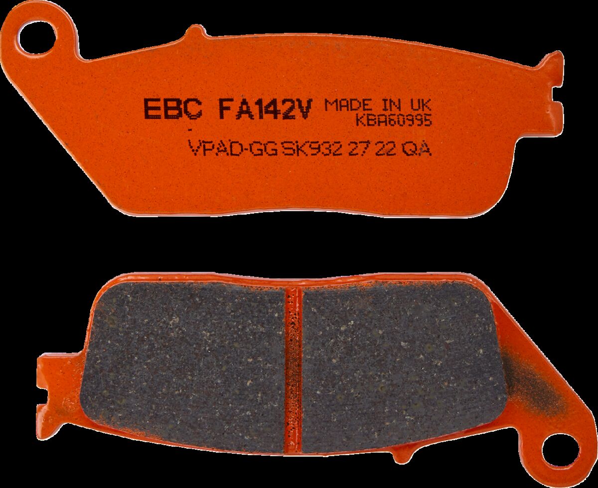 BRAKE PAD FA-V SERIES SINTERED METAL/ORGANIC COMPOUND