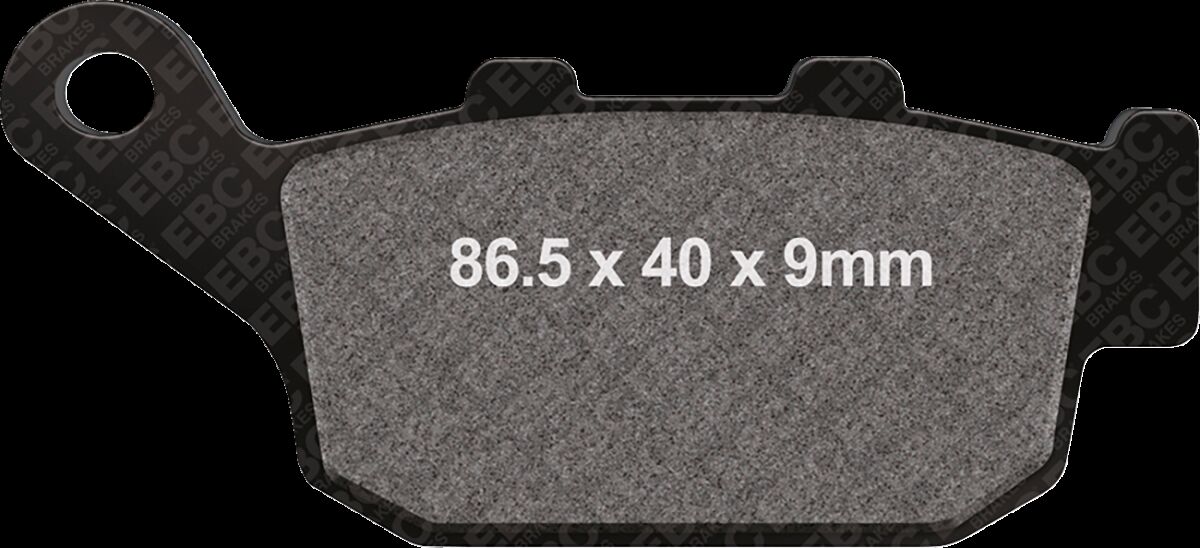 BRAKE PAD FA-V SERIES SINTERED METAL/ORGANIC COMPOUND