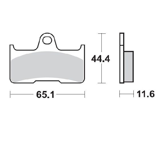 BRAKE PAD ATV NITRO