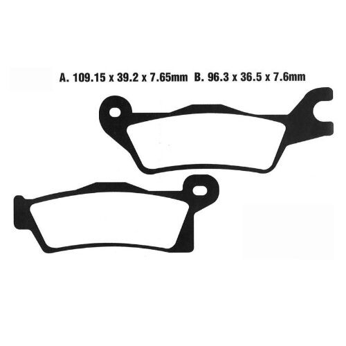 BRAKE PAD ATV NITRO