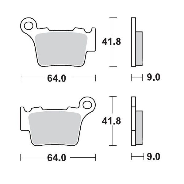 BRAKE PAD OFFROAD NITRO SPORT