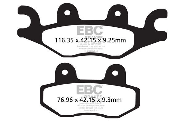 BRAKE PAD FA-R SERIES SINTERED METAL