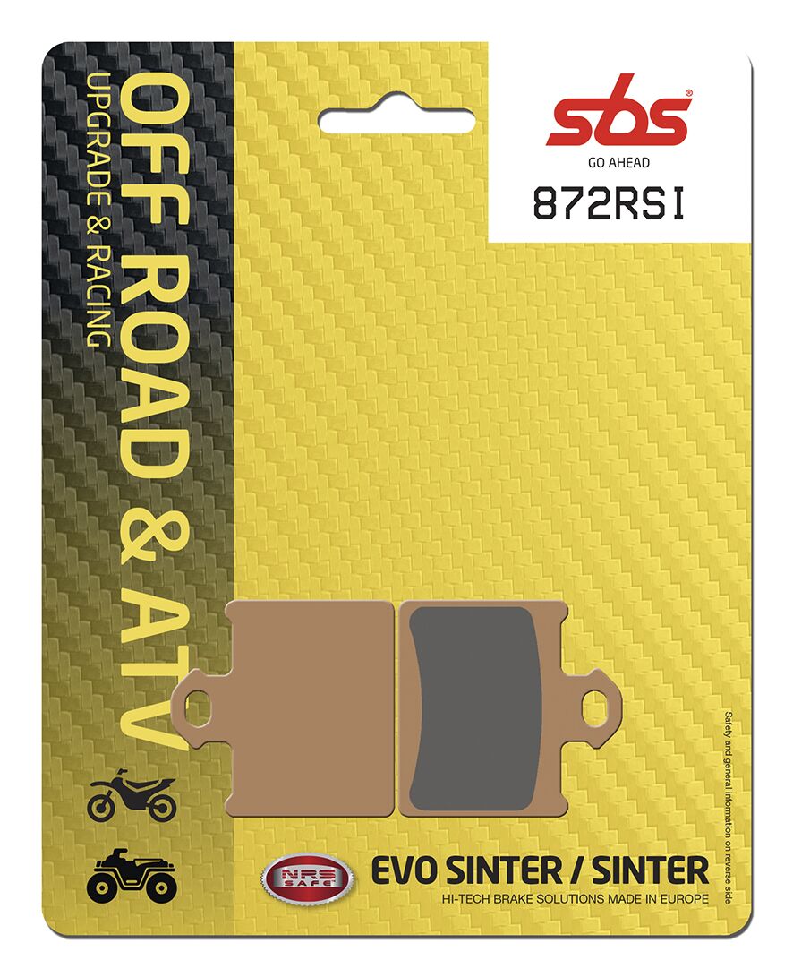 BRAKE PADS SBS 872RSI