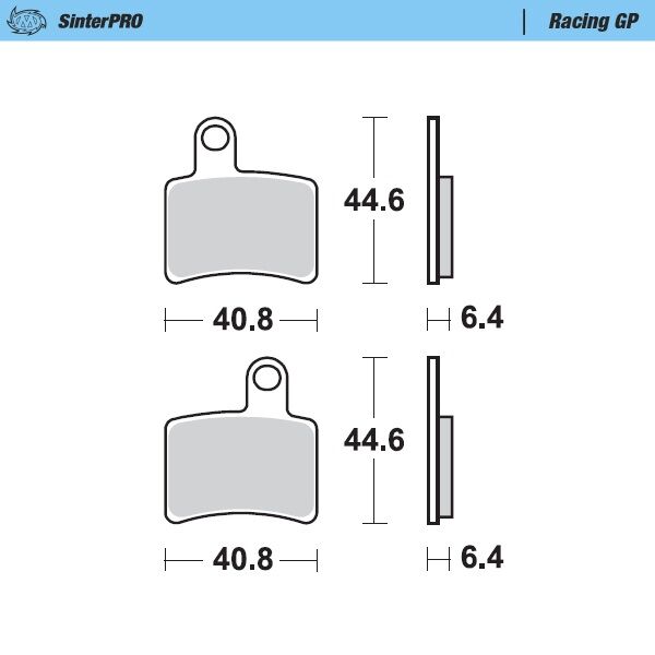 BRAKE PAD OFFROAD SINTER PRO RACING GP