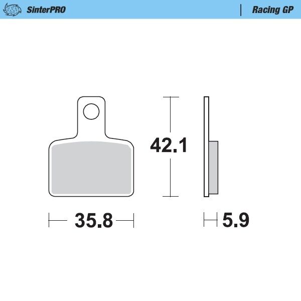 BRAKE PAD OFFROAD SINTER PRO RACING GP