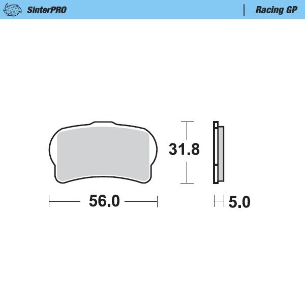 BRAKE PAD OFFROAD SINTER PRO RACING GP
