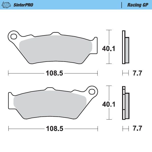 BRAKE PAD SINTER PRO MX/OFFROAD